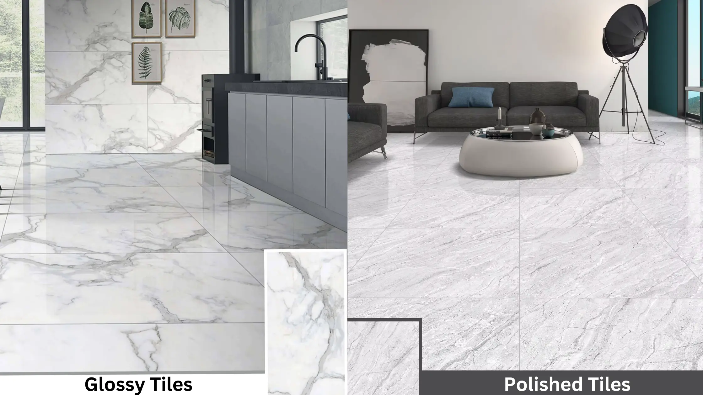 Comparing Tile Finish