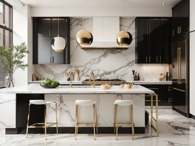 Marble Tiles for a Luxe Look