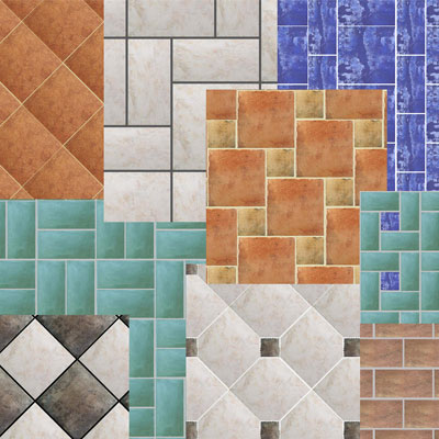 What are the 6 main Types of Tiles?