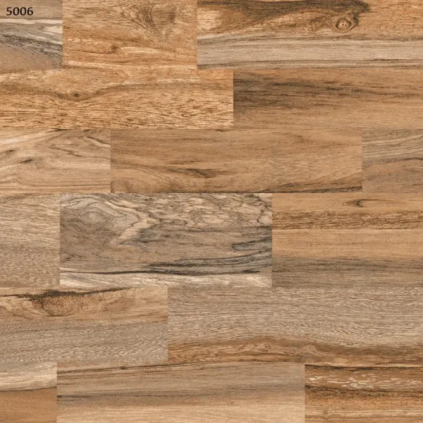 600 x 600 mm Size of Wood Look Tiles Manufactured by SkytouchCeramics